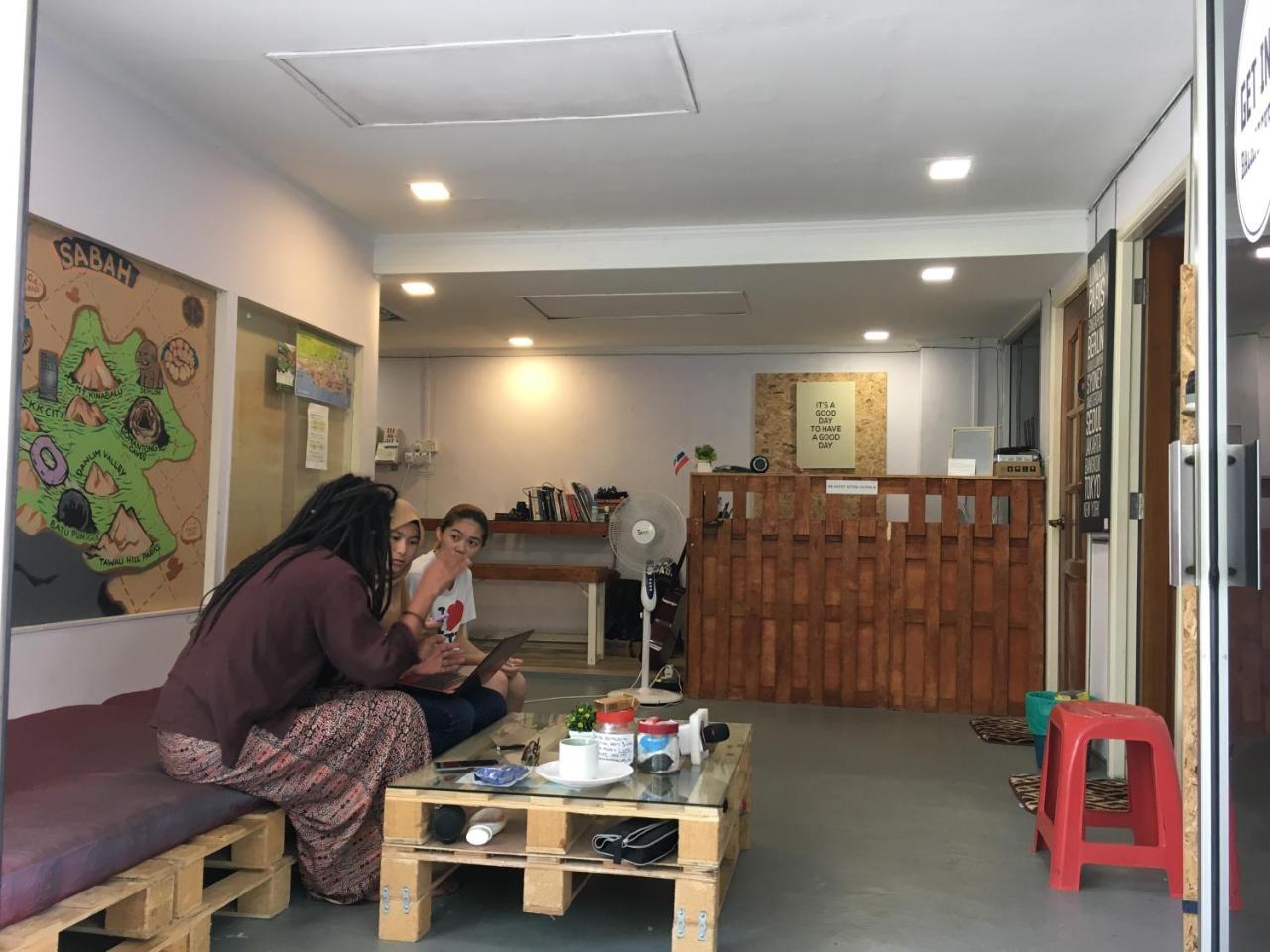 Get Inn Backpackers Kota Kinabalu Eksteriør bilde