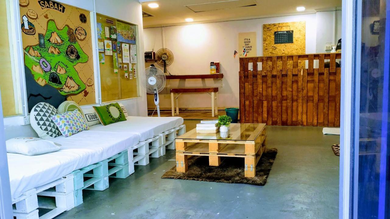 Get Inn Backpackers Kota Kinabalu Eksteriør bilde